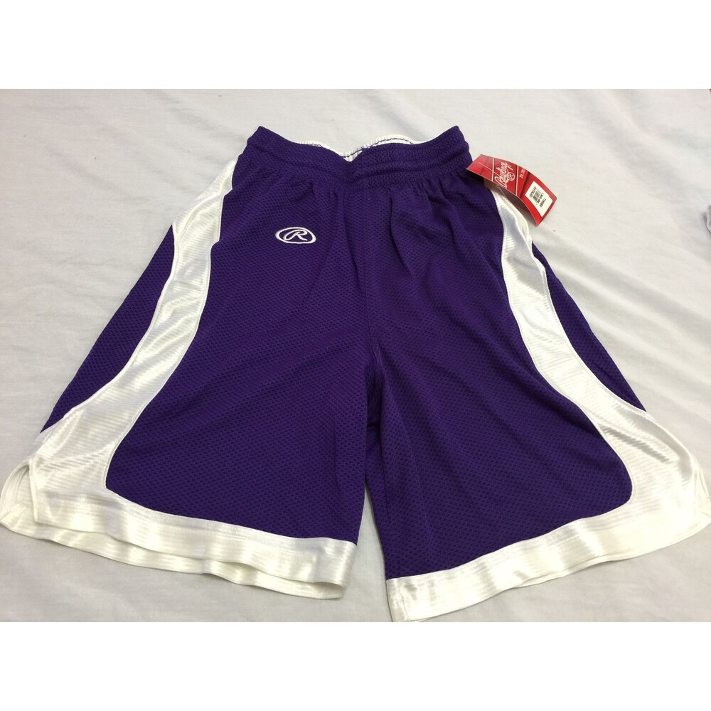 NWT RAWLINGS WOMENS ATHLETIC BASKETBALL SHORTS SIZE XS